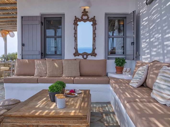 Villa pour 12 personnes, avec vue sur l’océan ainsi que jardin et piscine dans Antiparos - 2
