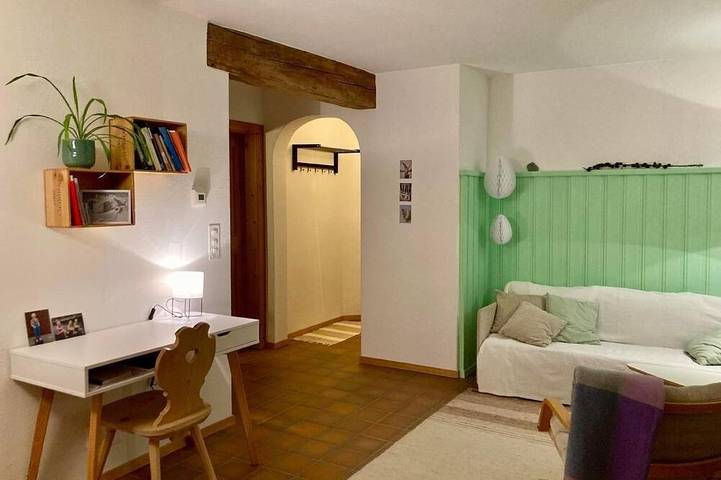 Ferienwohnung für 4 Personen, mit Sauna und Garten, mit Haustier in Pontresina