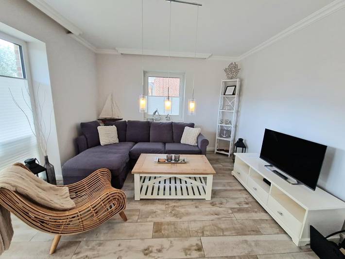 Ferienwohnung für 4 Personen, mit Terrasse und Garten sowie Sauna in Neue Tiefe
