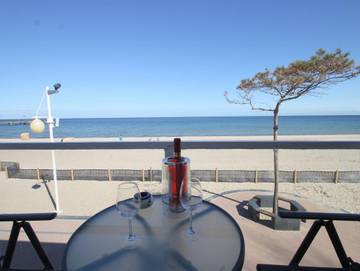 Ferienhaus mit Meerblick für 4 Personen, mit Balkon in Dahme