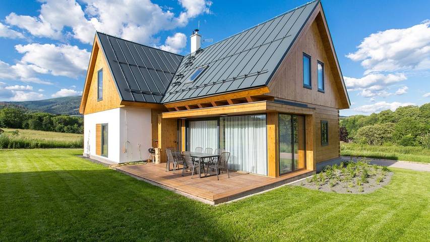 Chalet für 12 Personen, mit Garten und Sauna am Riesengebirge