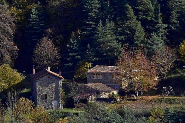 Maison de vacances pour 4 personnes, avec vue et jardin