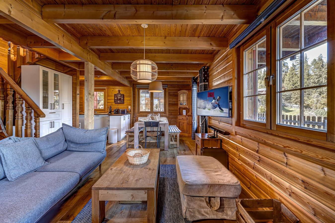 Chalet Chalet Pere Noel in La Tzoumaz, Riddes