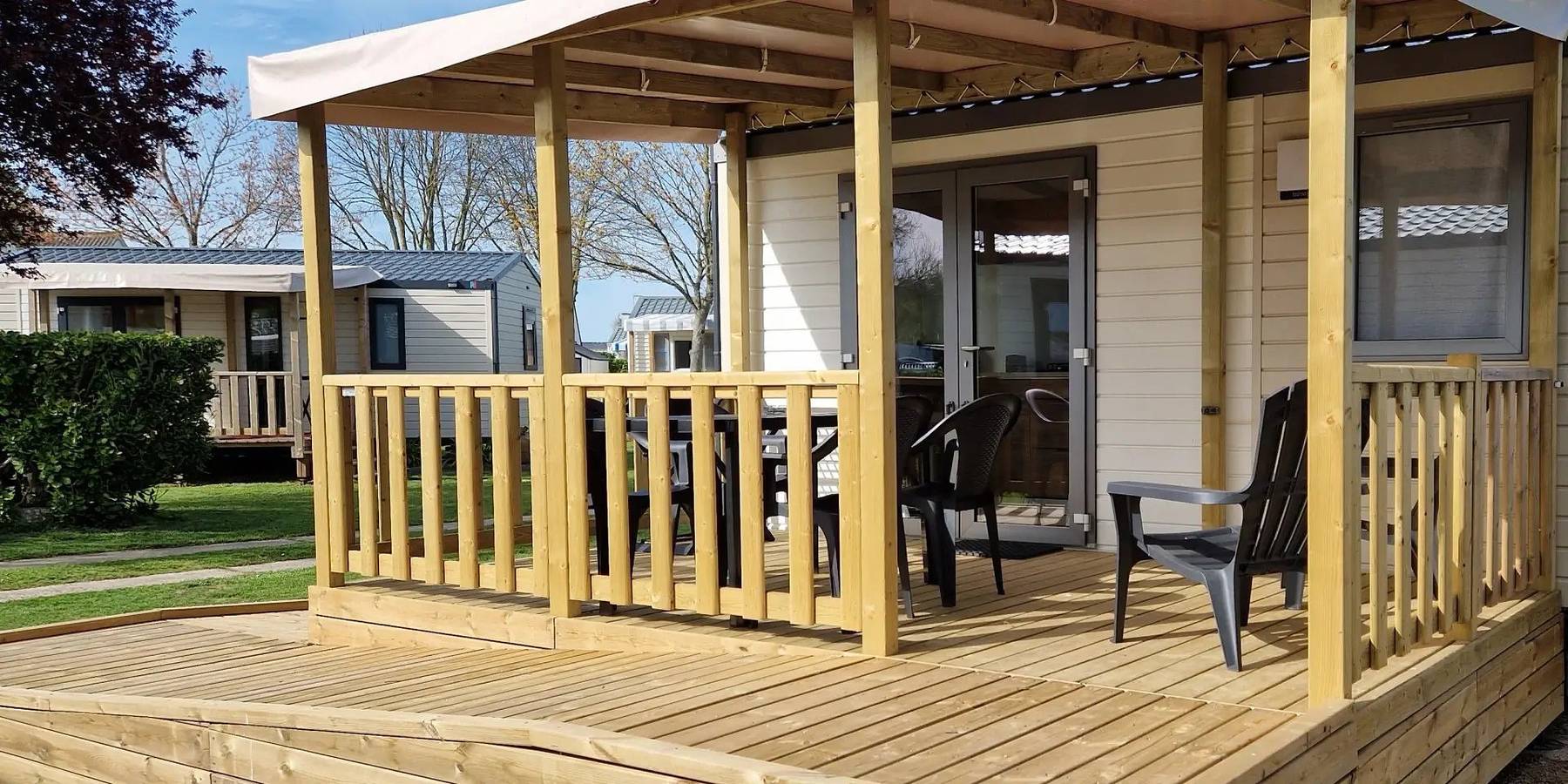 Zecamping 3* pet friendly locatif Tv Bbq 20m2 2 pers in Pordic, Côte de Goëlo