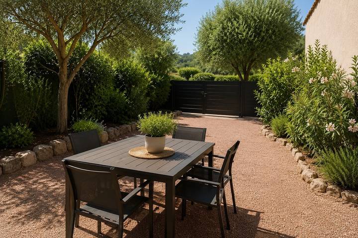 Appartement de vacances pour 6 personnes, avec jardin