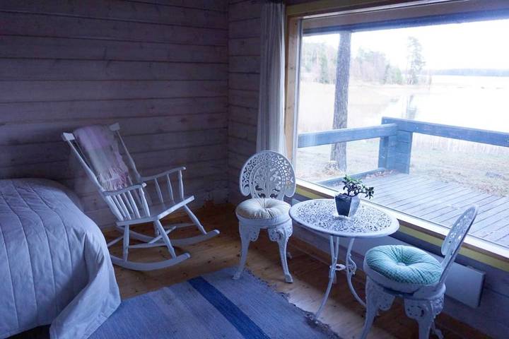 Chalet pour 2 personnes, avec vue et sauna ainsi que jardin et terrasse en Finlande - 2