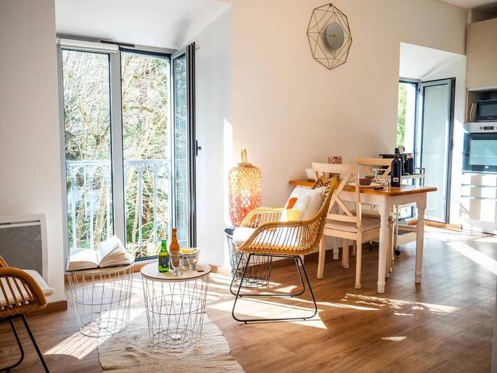 Gîte pour 2 personnes, avec vue à Ussat - 3