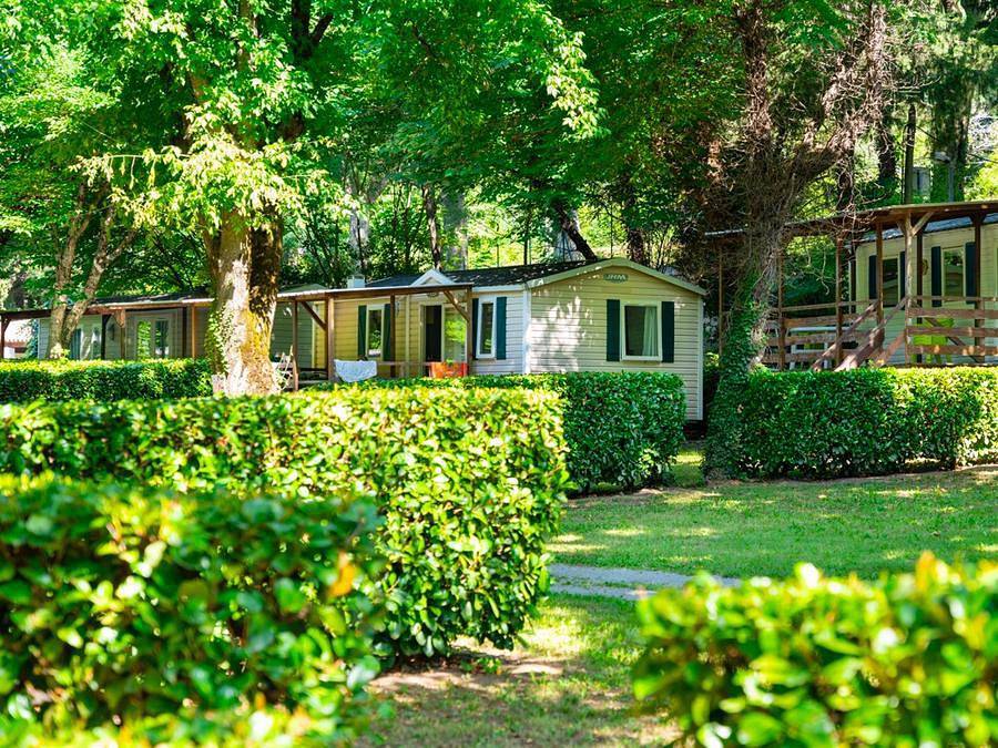 Camping Les Gorges de l'Herault - Mobilhome 4 personnes in Sumène, Parc national des Cévennes
