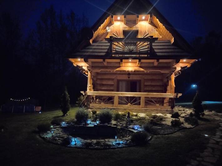 Dom dla 7 osób, z Balkon i Taras oraz Ogród i Widok w Jurgów