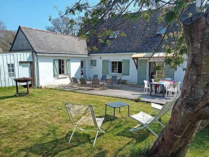 Maison de vacances pour 12 personnes, avec jardin et terrasse