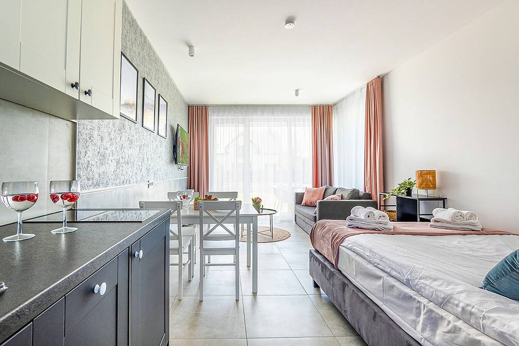 Ganze Ferienwohnung, Pl 041.023 - Studio Bellamaya Eg (Nr 1) in Grzybowo, Polnische Ostsee