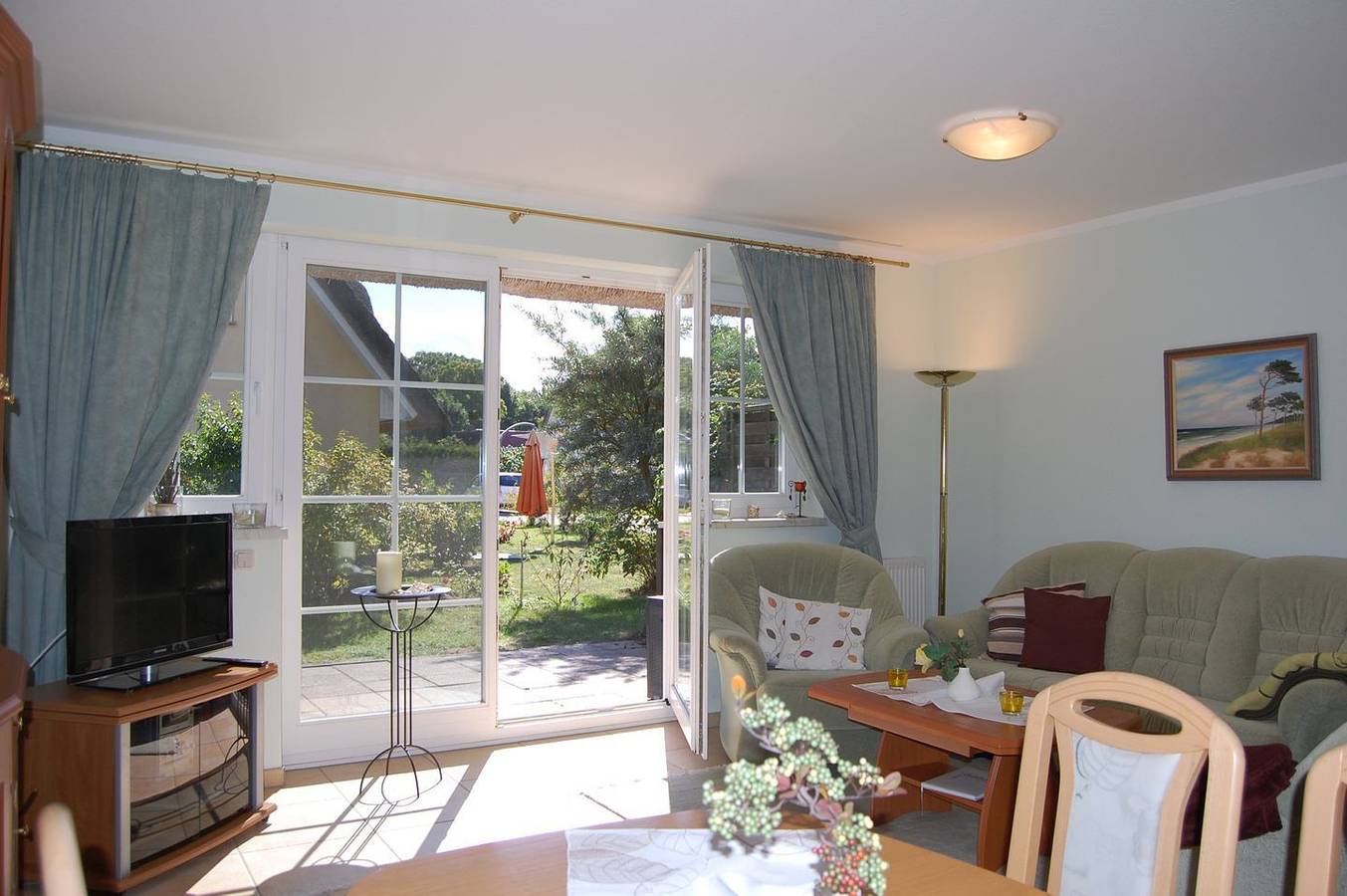 Ferienhaus "Boddenhus" - Doppelhaushälfte ca.70 m² Wohnfläche für 2-5 Personen in Born a. Darß, Born am Darß
