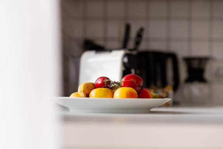 Ferienwohnung für 4 Personen, mit Ausblick und Garten