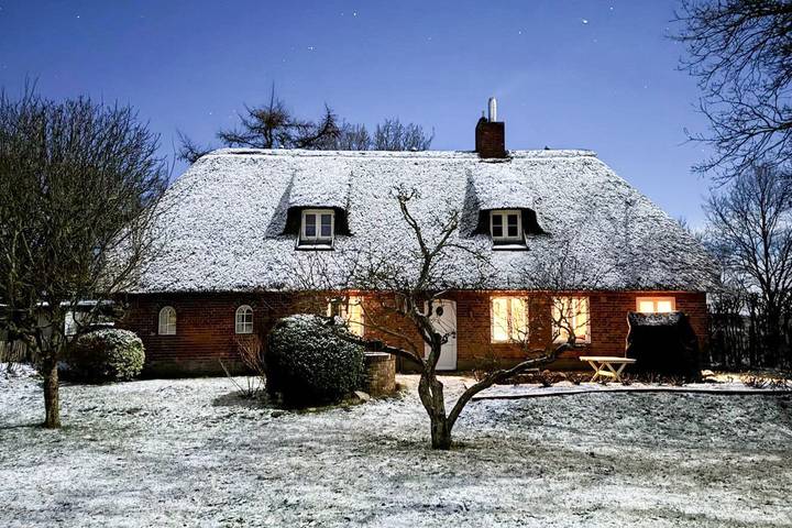 Ferienhaus für 5 Personen, mit Garten und Ausblick in Mittleres Nordfriesland