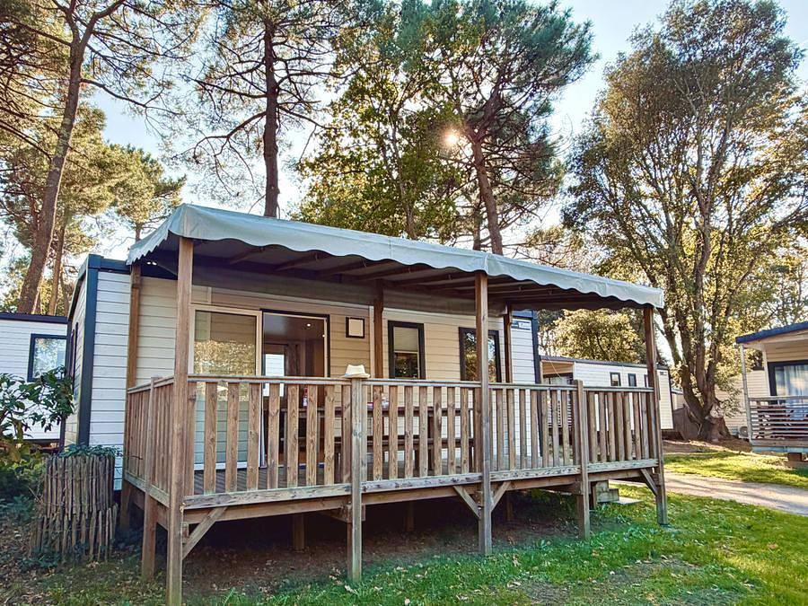 Camping Paradis - Les Rochelets  - Mobilhome 4 personas - Eden - 2 habitaciones in Saint-Brevin-les-Pins, Côte de Jade