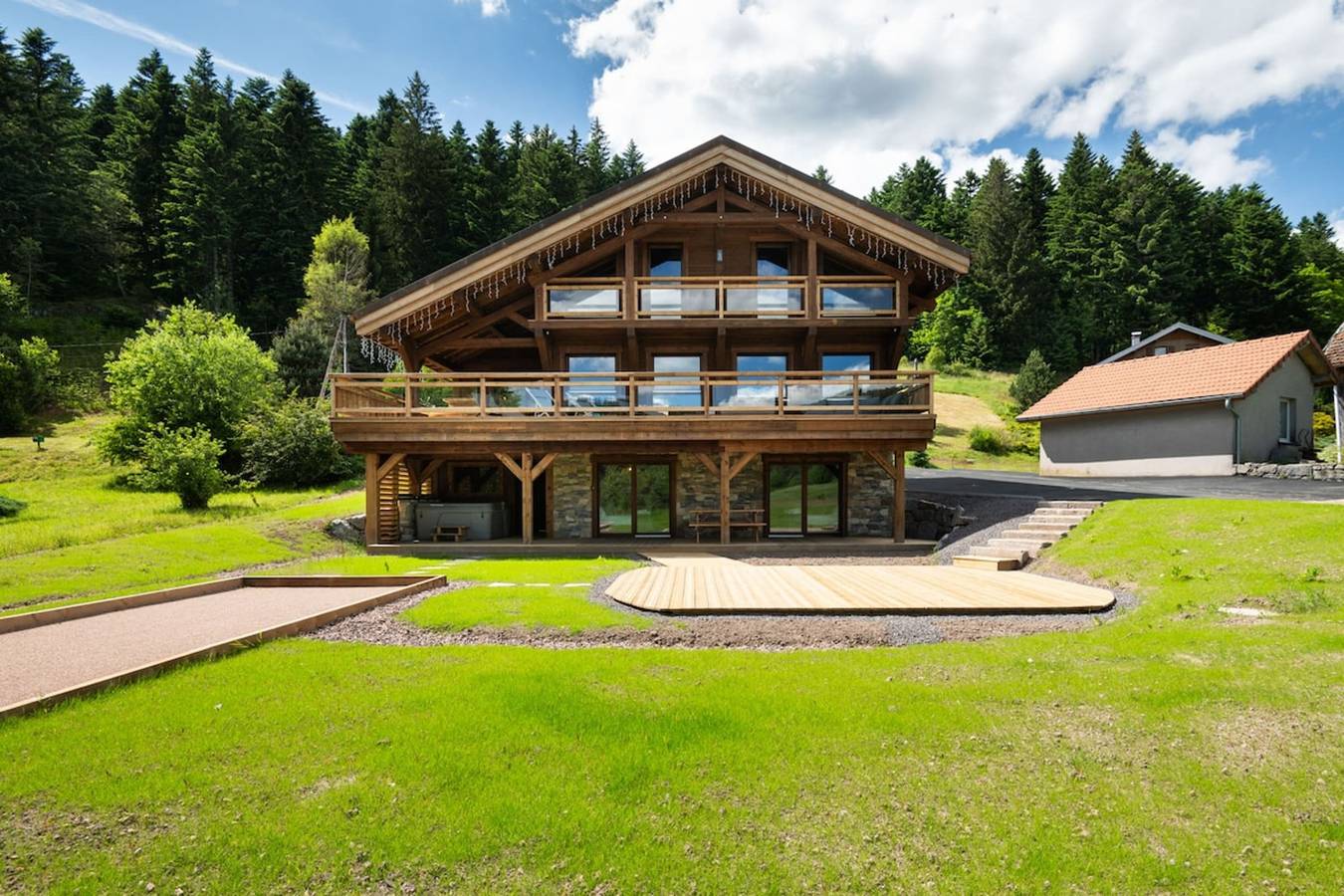 Chalet voor 12 personen met whirlpool in Gérardmer, Parc naturel régional des Ballons des Vosges