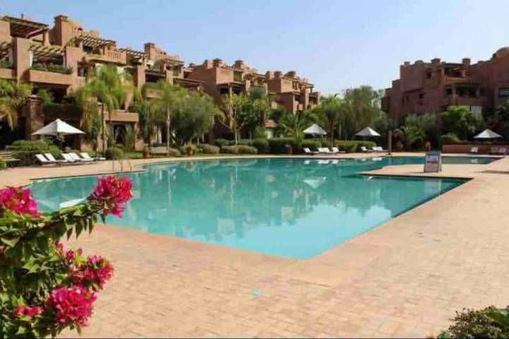 Appartement de vacances pour 4 personnes, avec piscine et terrasse à Marrakech