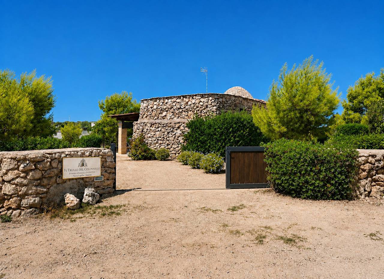 Il Trullo del Colonnello – Estadia Exclusiva em Casa Histórica Salentina in Porto Cesareo, Golfo de Taranto
