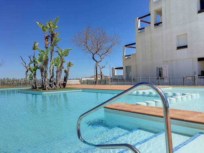 Apartamento para 4 personas, con terraza y vistas, Familias con niños en Costa Cálida