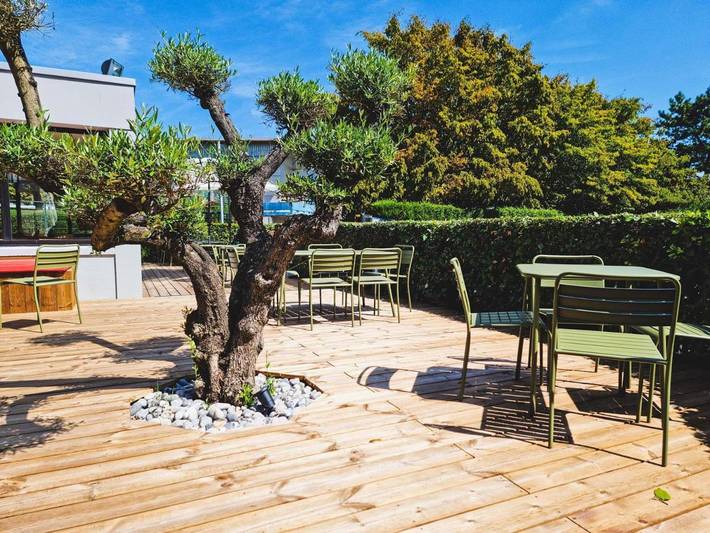 Hôtel pour 2 personnes, avec terrasse
