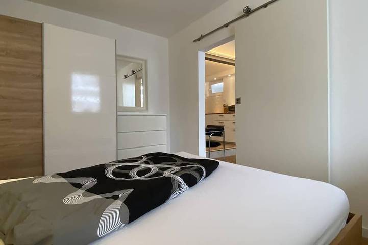 Ferienwohnung für 3 Personen, mit Garten