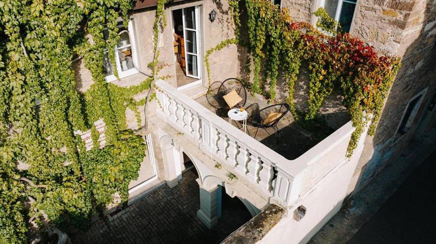 Ferienwohnung für 2 Personen, mit Balkon und Terrasse in Würzburger Residenz