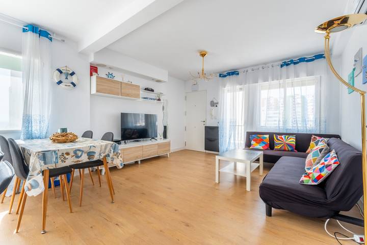 Apartamento para 6 personas, con Balcón en Villajoyosa