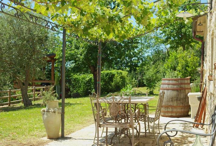Location de vacances pour 5 personnes, avec terrasse ainsi que jardin et vue, animaux acceptés à San Donato Val di Comino - 2