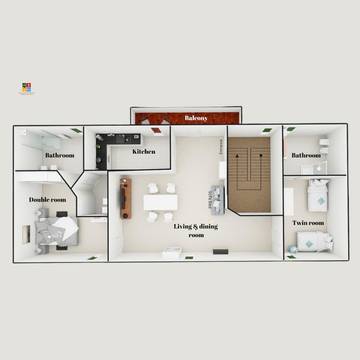 Appartamento per 4 Persone in Loreto, Costa Adriatica Marche, Foto 2