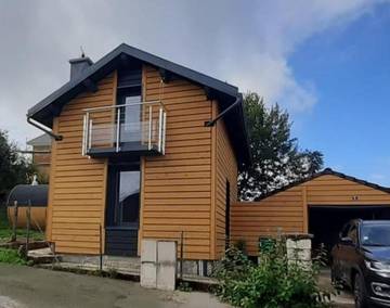 Gîte pour 4 personnes, avec jardin et terrasse ainsi que sauna et vue à Saint-Laurent-en-Grandvaux