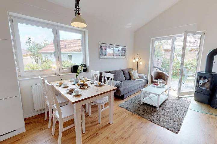 Ferienhaus für 6 Personen, mit Garten und Sauna sowie Terrasse, mit Haustier in Neustadt in Holstein