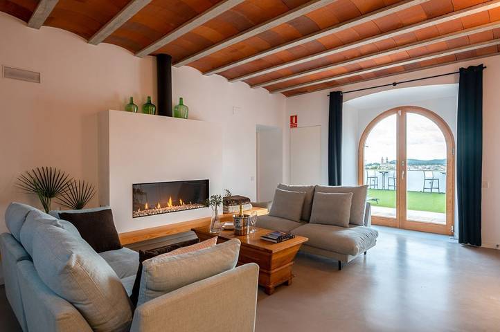 Casa rural para 16 personas, con piscina además de terraza y jardín en San Pedro de Ribas - 3