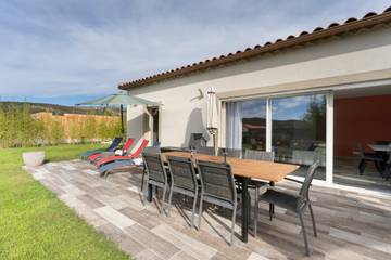 Villa pour 10 Personnes dans Boisset-et-Gaujac, Région d'Alès, Photo 1