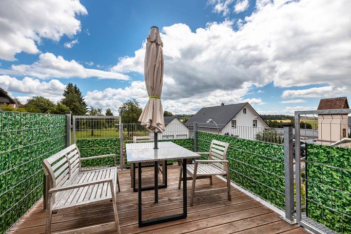 Ferienwohnung für 5 Personen, mit Seeblick und Balkon, mit Haustier in Bräunlingen