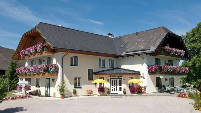 Ferienwohnung für 4 Personen, mit Garten und Sauna am Wolfgangsee