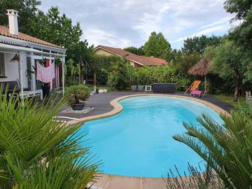 Maison de campagne pour 2 personnes, avec piscine et jardin à Audenge