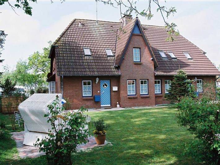 Ferienwohnung für 4 Personen, mit Terrasse und Garten auf Föhr