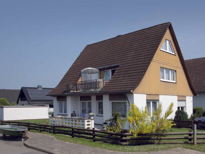 Ferienwohnung für 4 Personen, mit Garten und Balkon sowie Sauna - 1