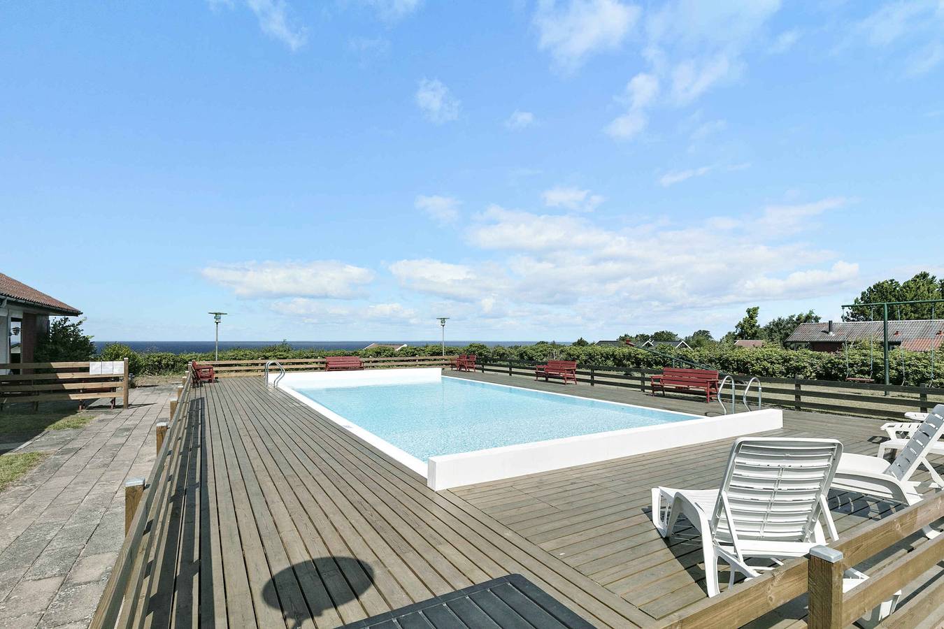 Helles und gemütliches Ferienhaus mit Meerblick in Hasle, Bornholm