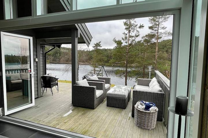 Ferienhaus für 8 Personen, mit Whirlpool und Terrasse in Sveio - 2