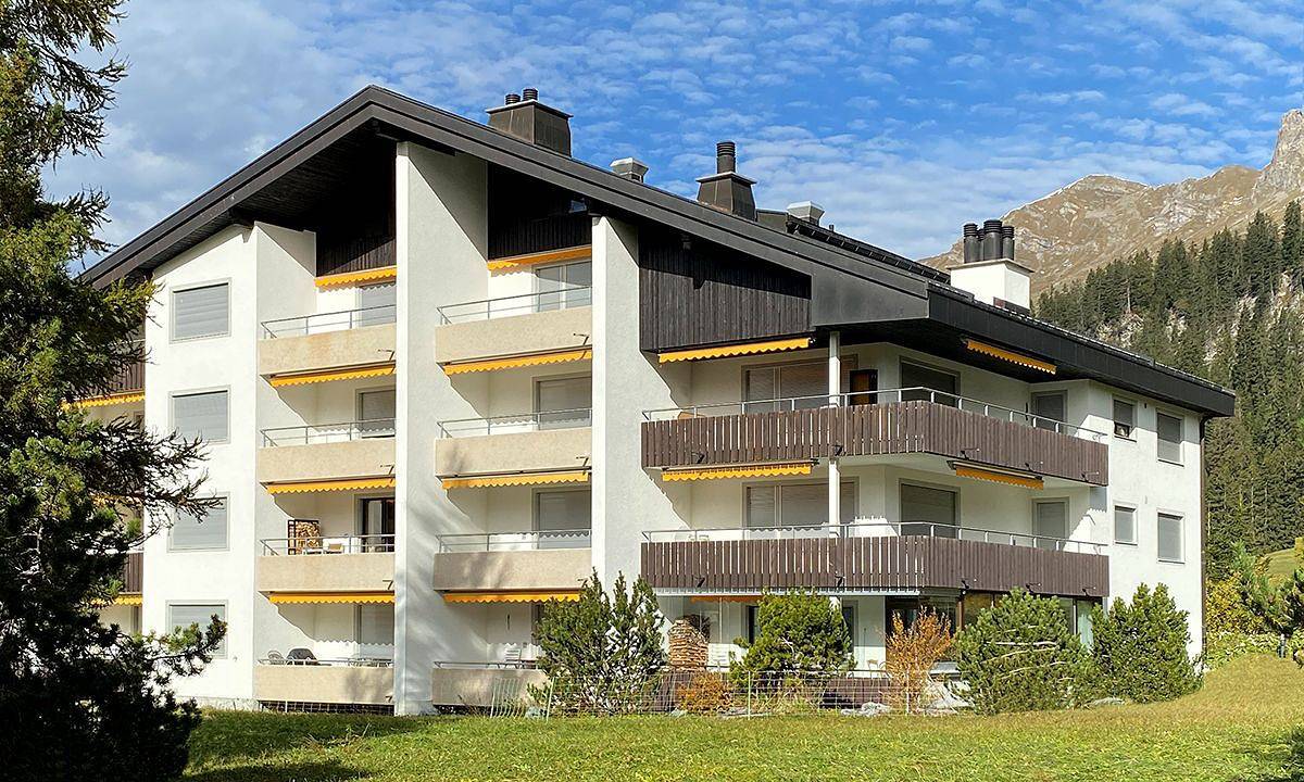 Ganze Wohnung, 1.5 Zimmer-Ferienwohnung im Herzen von Parpan in Churwalden, Plessur Alpen