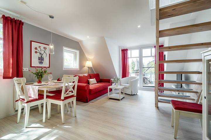 Ferienwohnung für 2 Personen, mit Sauna und Balkon in Prerow - 4