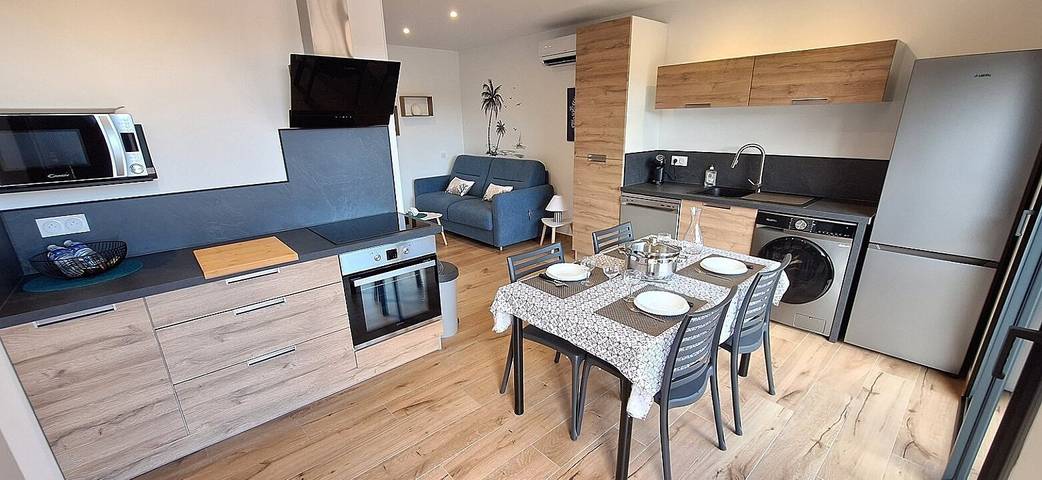 Gîte pour 4 personnes, avec jardin ainsi que piscine et terrasse à Sorède - 4