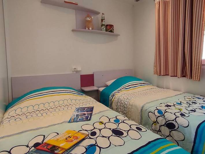 Camping Tikayan Clau Mar Jo - Mobilheim 8 personen - Texas. Eco in Bormes-les-Mimosas, Parc national Port-Cros