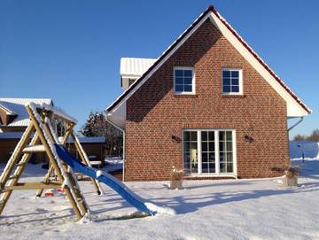 Ferienhaus für 7 Personen, mit Sauna und Terrasse sowie Garten im Oldenburger Münsterland