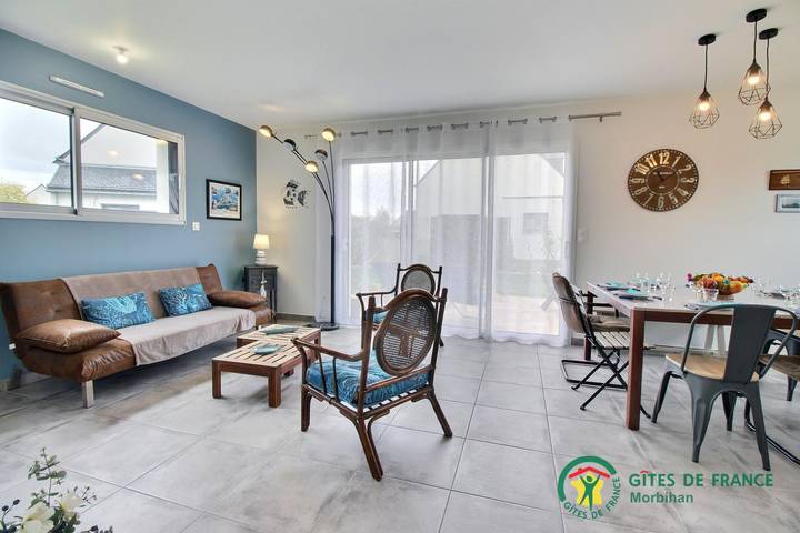 Gîte pour 4 personnes, avec Terrasse et Jardin dans Plage de Beg Lann - 4