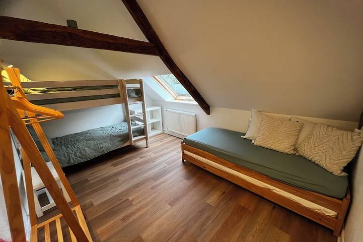 Family cottage in the countryside with private Nordic bath in Scaër, Quimper und Umgebung