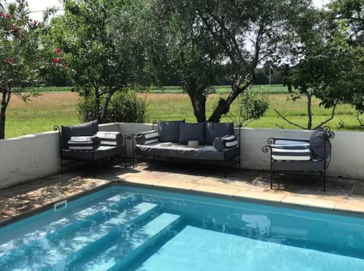 Location de vacances pour 10 personnes, avec terrasse ainsi que piscine et jardin à Saint-Geours-de-Maremne - 3