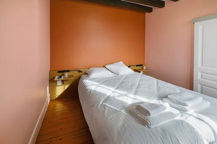 Bed & Breakfast 'Suite Douves 9 -3 Grange Arthuis' mit WLAN & Klimaanlage in Lavau, Loire-Tal