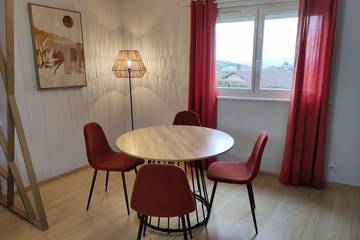 Gîte pour 3 personnes à Dompierre-les-Ormes